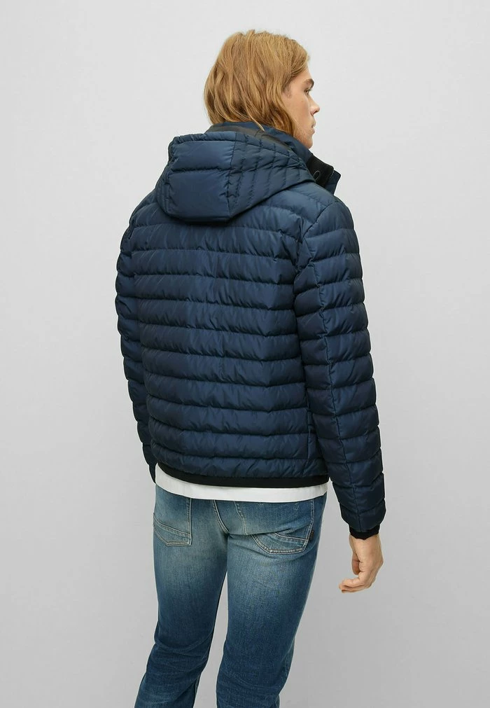 BOSS Down Jacket - Dark Blue Four 4 BOSS Down Jacket - Dark Blue Four - Image 2