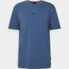 BOSS TCHUP - Basic T-shirt - Open Blue