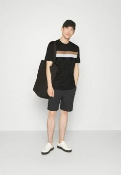 BOSS TIBURT - Print T-shirt - Black -BOSS Sales Store 2fa50bb4554f4d3f8bdd254aa3bd2be5