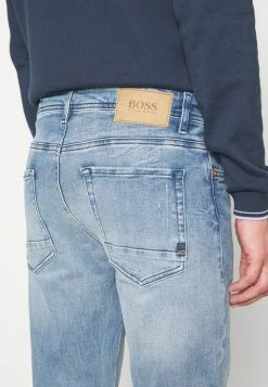 BOSS TABER - Jeans Tapered Fit - Medium Blue -BOSS Sales Store 2fe2c0b1a2b94e0b9ab9ef6753d4b7df