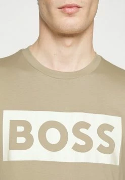 BOSS TIBURT - Print T-shirt - Light Beige 13 BOSS TIBURT - Print T-shirt - Light Beige -BOSS Sales Store 2fe6244af85c411dbd8f592976272aa2
