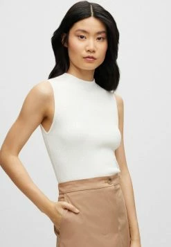 BOSS FESKIES - Top - Open White -BOSS Sales Store 306950cc716b4fd0841920752a4992fb