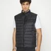 BOSS DAROLAN - Waistcoat - Black -BOSS Sales Store 30b56833039343669f98b2a91fcffbad