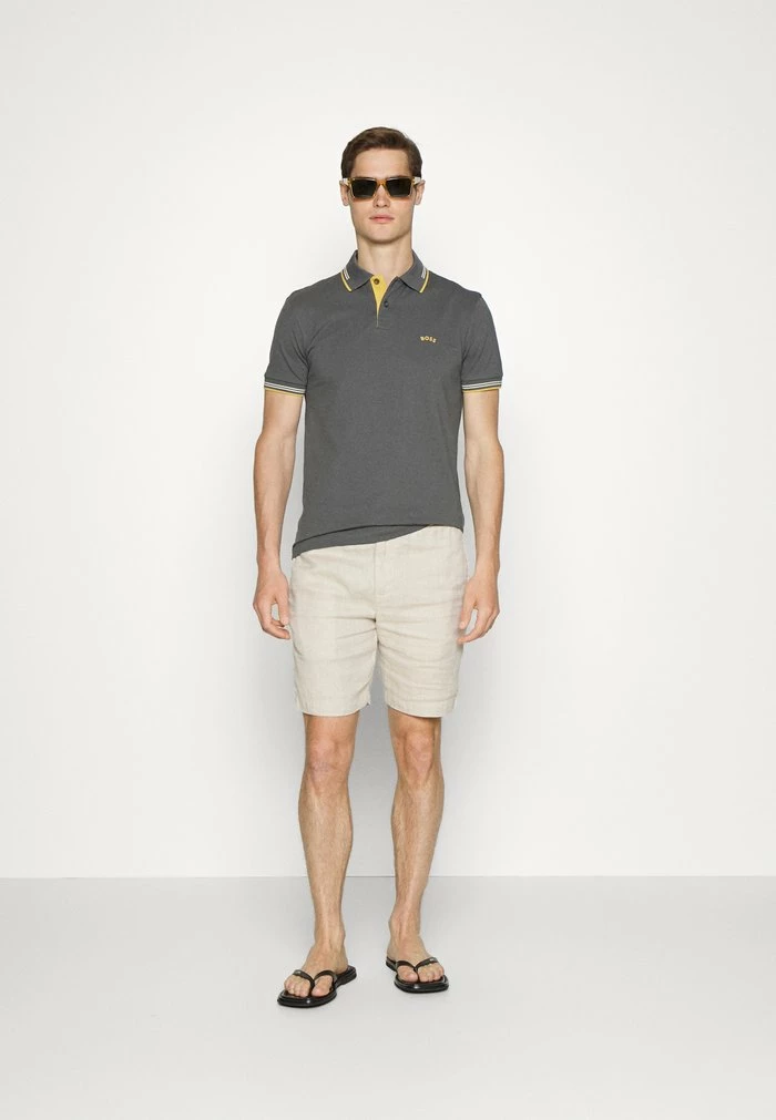 BOSS PAUL CURVED - Polo Shirt - Dark Grey One 4 BOSS PAUL CURVED - Polo Shirt - Dark Grey One - Image 2