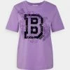 BOSS ECADI - Print T-shirt - Open Purple -BOSS Sales Store 31876599dfff4469b4b444ef7a8d4cec