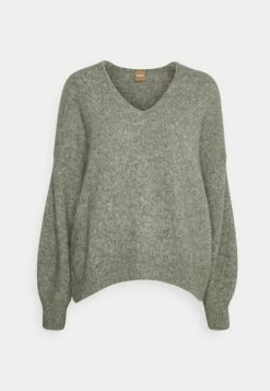 BOSS FONDIANAN - Jumper - Silver -BOSS Sales Store 31b046217c0d418a9c54a7954a706f2e