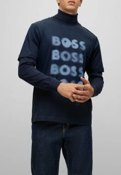 BOSS TEETRURY - Print T-shirt - Marine 12 BOSS TEETRURY - Print T-shirt - Marine -BOSS Sales Store 31c12303e4f04e5086916cac31cef59b