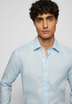 BOSS RONNI - Shirt - Light Blue -BOSS Sales Store 326a493934564cd7b6d8e760fbcba4e2