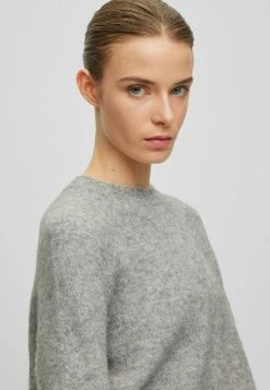 BOSS Jumper - Silver -BOSS Sales Store 32a73cdf753f43b1b3c07cccc0e1fef8