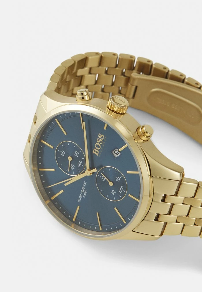 BOSS ASSOCIATE - Chronograph Watch - Gold-coloured/blue 6 BOSS ASSOCIATE - Chronograph Watch - Gold-coloured/blue - Image 4