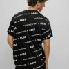 BOSS TAMES - Print T-shirt - Black One -BOSS Sales Store 32abdc92c03e40caa350dcccbad49cf9