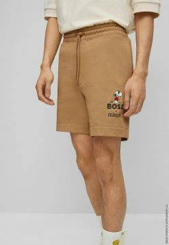 BOSS SOLEY IN - Shorts - Beige -BOSS Sales Store 32c26394d9a34d1bb9016e6a82919e35