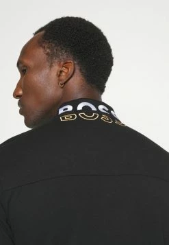 BOSS PADDY REGULAR FIT - Polo Shirt - Black -BOSS Sales Store 32f1481068e8490cb9567b7de0636fa4