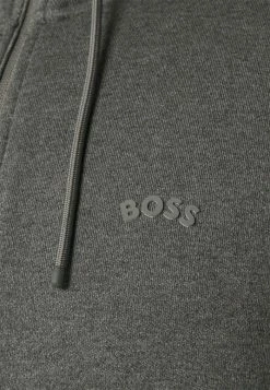 BOSS SAGGY - Zip-up Sweatshirt - Medium Grey -BOSS Sales Store 3331ec32a3f646a590f4a6843b834986