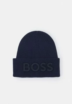 BOSS AFOX UNISEX - Beanie - Dark Blue