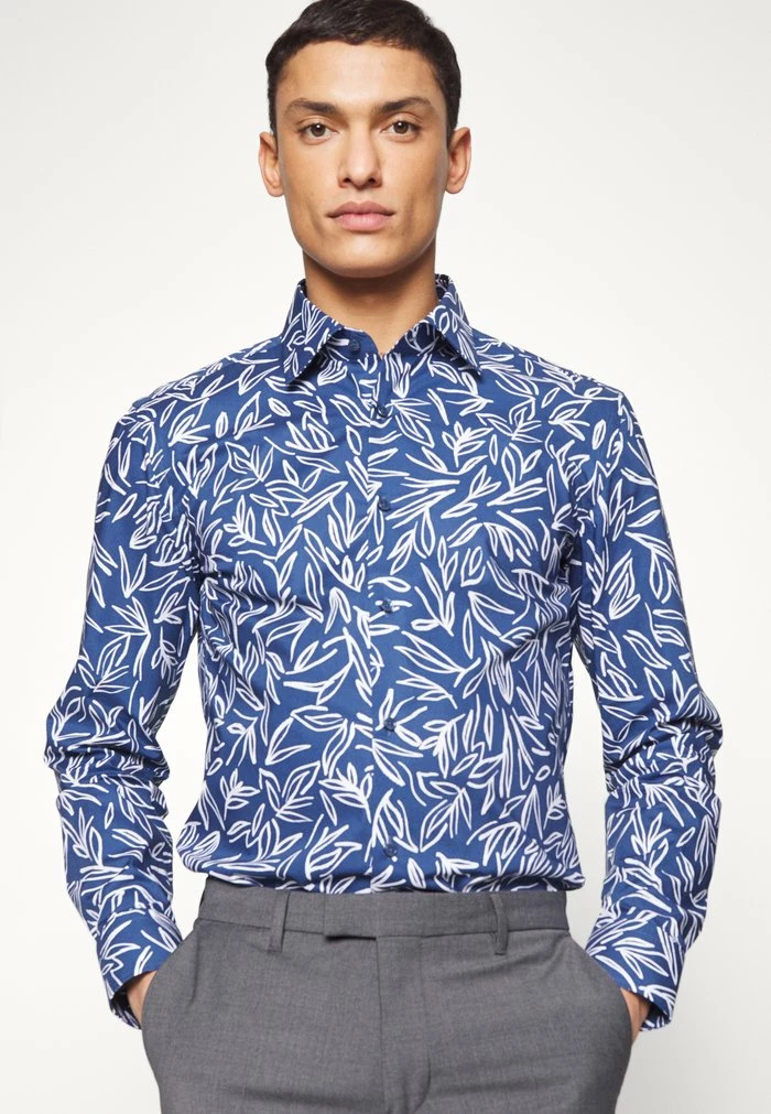 BOSS HANK KENT - Formal Shirt - Navy 6 BOSS HANK KENT - Formal Shirt - Navy - Image 4