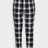 BOSS COSY PANTS CUFF - Pyjama Bottoms - Dark Blue