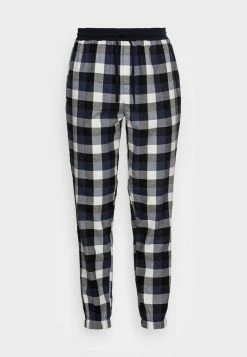 BOSS COSY PANTS CUFF - Pyjama Bottoms - Dark Blue