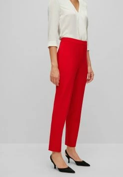 BOSS TILUNA SIDEZIP - Trousers - Red Twelve -BOSS Sales Store 34e00e3082464a2cbf0bbc9aa1763903
