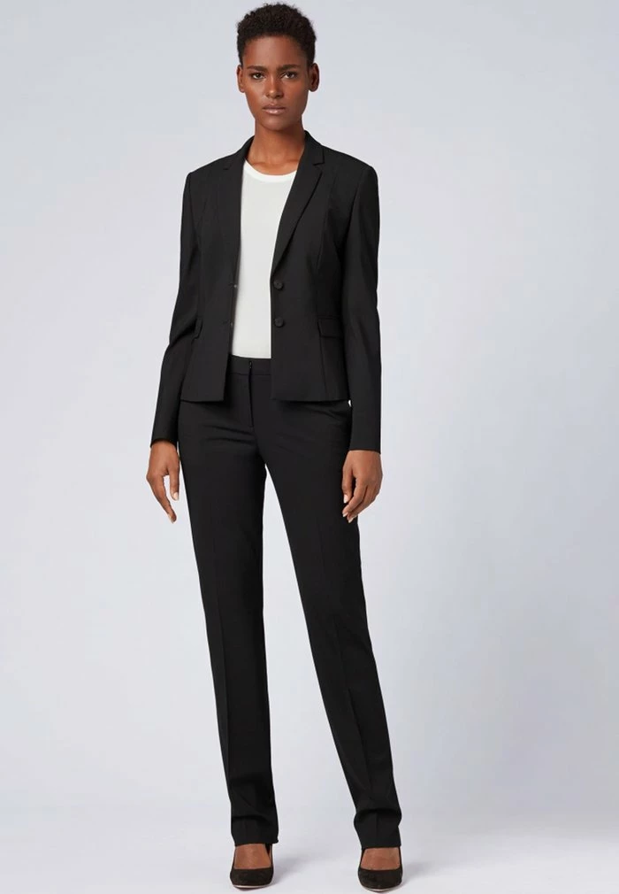 BOSS TAMEA - Trousers - Black 4 BOSS TAMEA - Trousers - Black - Image 2