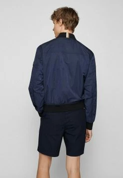 BOSS CLIFFORD - Bomber Jacket - Dark Blue -BOSS Sales Store 358d65d3011a4364a2e1cabfdc079483