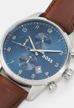 BOSS SKYMASTER - Watch - Brown/silver Blue 9 BOSS SKYMASTER - Watch - Brown/silver Blue -BOSS Sales Store 36a14dc3838c4a8bbab5c84d825a7cea