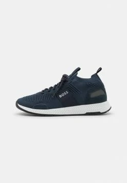 BOSS TITANIUM RUNN - Trainers - Dark Blue