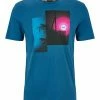 BOSS TEECOLLAGE - Print T-shirt - Blue Four -BOSS Sales Store 375be1c3885749559e3642e56d0127db