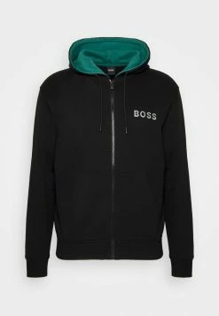 BOSS SANEM - Zip-up Sweatshirt - Black -BOSS Sales Store 3987c7cabde348fb903df83f48aa6954