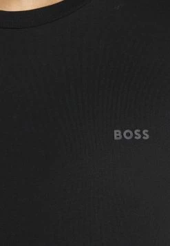 BOSS THOMPSON - Basic T-shirt - Black -BOSS Sales Store 39a13163f32b4ef59a243b69c8bec7ba