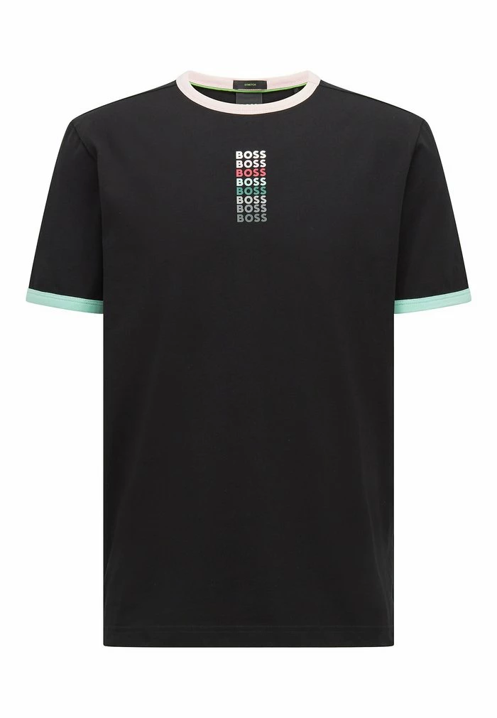 BOSS Print T-shirt - Black One 3 BOSS Print T-shirt - Black One
