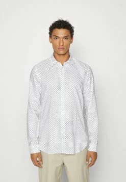 BOSS ROGER - Shirt - White/dark Blue