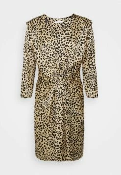 BOSS DENOT - Shift Dress - Beige -BOSS Sales Store 3b7158b937a74cd89150562bdc5730fc