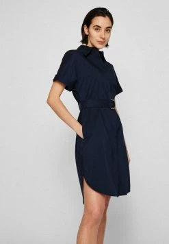 BOSS DASHILE - Shirt Dress - Open Blue