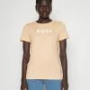 BOSS ELOGO - Print T-shirt - Light Pastel Orange 1 BOSS ELOGO - Print T-shirt - Light Pastel Orange -BOSS Sales Store 3b8a89ce1ab4451384b7a62a45232e65