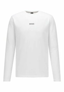 BOSS TCHARK 1 - Long Sleeved Top - White -BOSS Sales Store 3b8eabbfe1724a5283c46e8b1cc8b82e