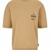BOSS S HURLEY IN - Print T-shirt - Beige -BOSS Sales Store 3be148d4511448f3b1a2cb391556c4ae