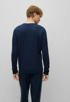 BOSS BALANCE - Pyjama Top - Dark Blue Three -BOSS Sales Store 3bf57f5fb1d64d65b0ddbc44932bcee1