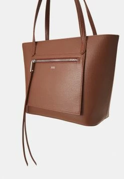 BOSS CARRIE - Handbag - Brown -BOSS Sales Store 3c5cb549f5e64eaeb40295c662185494