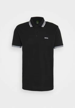 BOSS PADDY CURVED - Polo Shirt - Black -BOSS Sales Store 3ced206f67be4a9daf5b64dc17580635