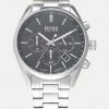 BOSS CHAMPION - Chronograph Watch - Silver-coloured/black
