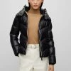 BOSS PEPULE - Down Jacket - Black One -BOSS Sales Store 3dc93df26bef4109b850969f56b41acc