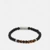 BOSS MIXED BEADS - Bracelet - Brown/black/silver-coloured -BOSS Sales Store 3e01f5a632834b409af42edf8a160577