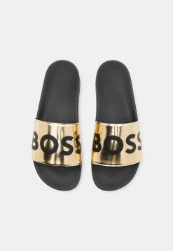 BOSS BAY IT UNISEX - Mules - Gold -BOSS Sales Store 3e0b01e22eea46f89e89cf56e711ceca