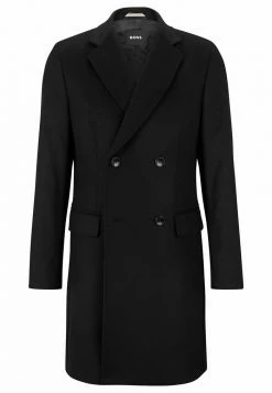 BOSS H-HYDE-DB-FLAPS - Classic Coat - Black One -BOSS Sales Store 3e107dc68716404d9c6f70c26d1bf9a3