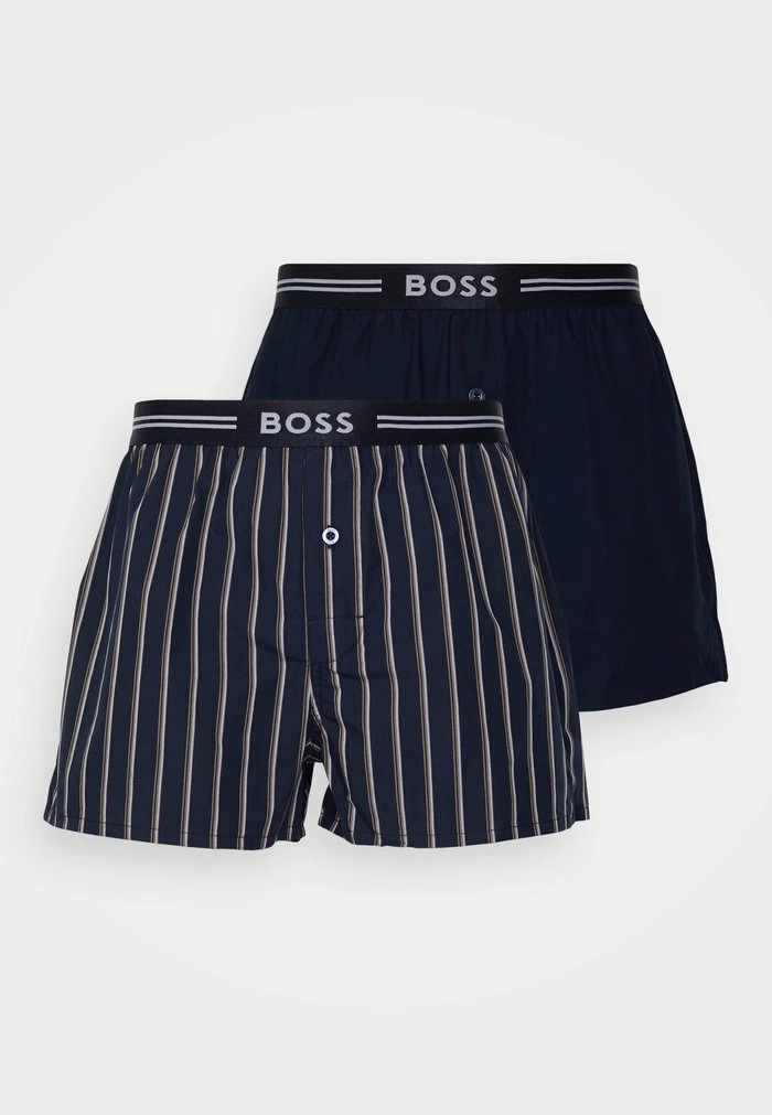 BOSS 2 PACK - Boxer Shorts - Dark Blue 3 BOSS 2 PACK - Boxer Shorts - Dark Blue