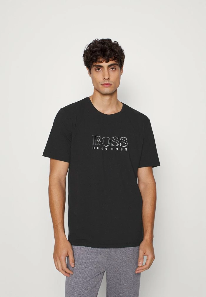 BOSS URBAN - Pyjama Top - Black 5 BOSS URBAN - Pyjama Top - Black - Image 3