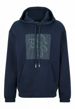 BOSS SOODED - Hoodie - Dark Blue Two -BOSS Sales Store 3f5999d19c7248b089f79f3f302ae1c4