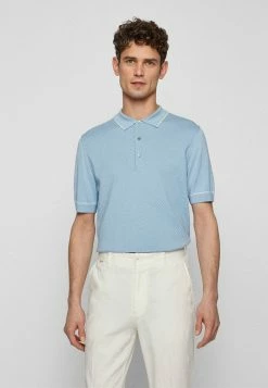 BOSS TONIO - Polo Shirt - Light Blue Three