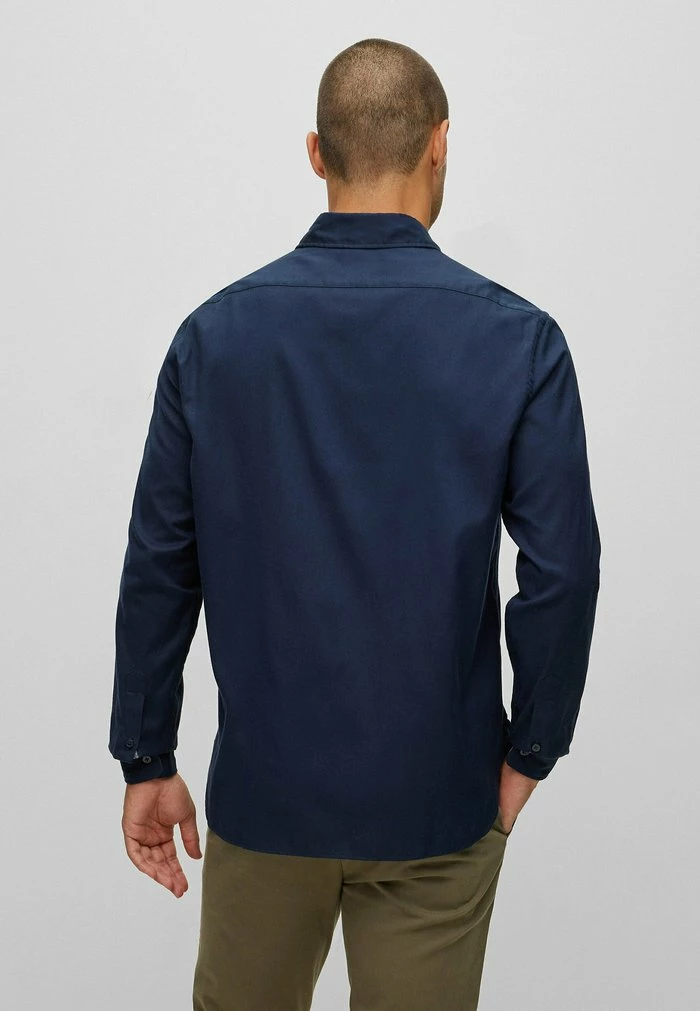 BOSS LIAM - Shirt - Dark Blue Four 4 BOSS LIAM - Shirt - Dark Blue Four - Image 2